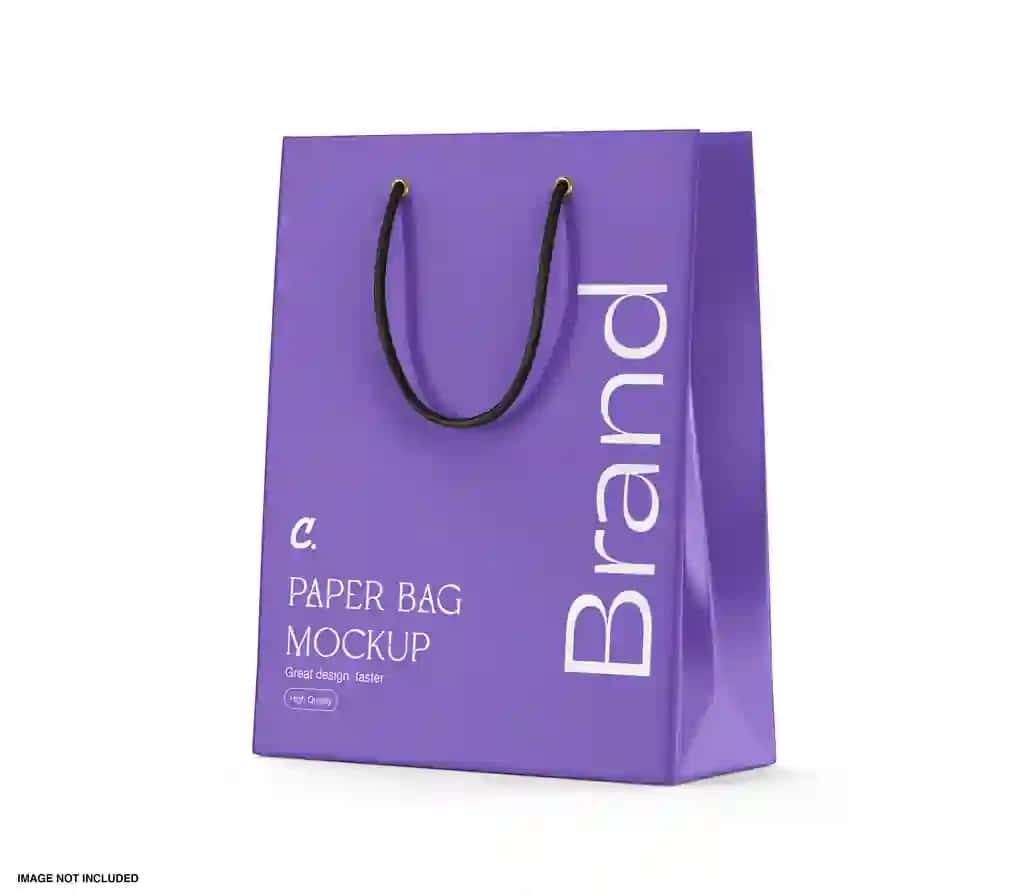 Xarid qilish sumkasi maketi | Shopping bag mockup