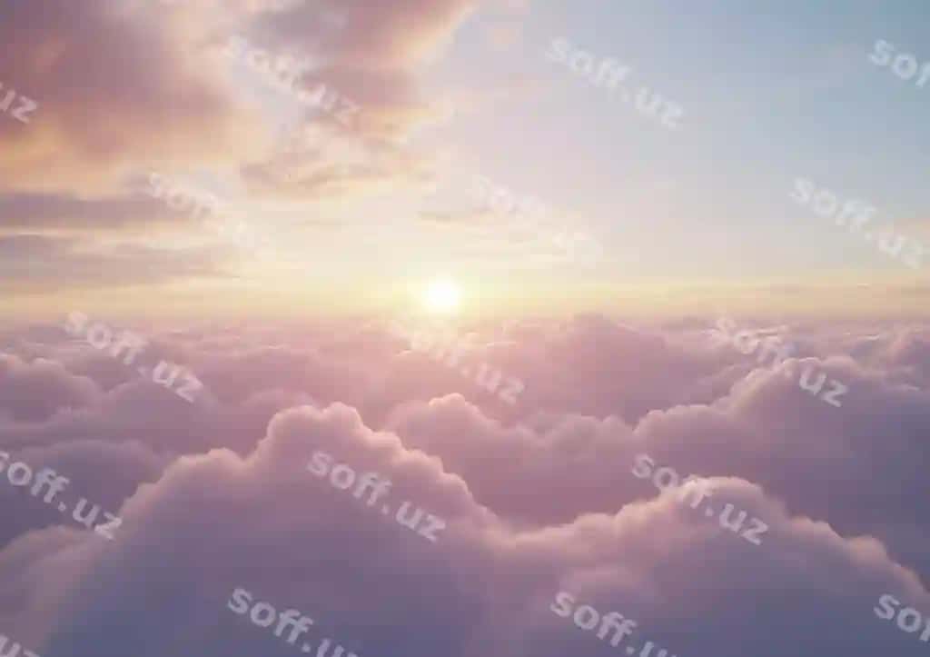 Ko'k osmon oq bulutlar | Blue sky white clouds