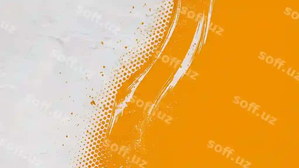 Sariq apelsin fon sprey sivi bilan | Yellow orange background with spray liquid
