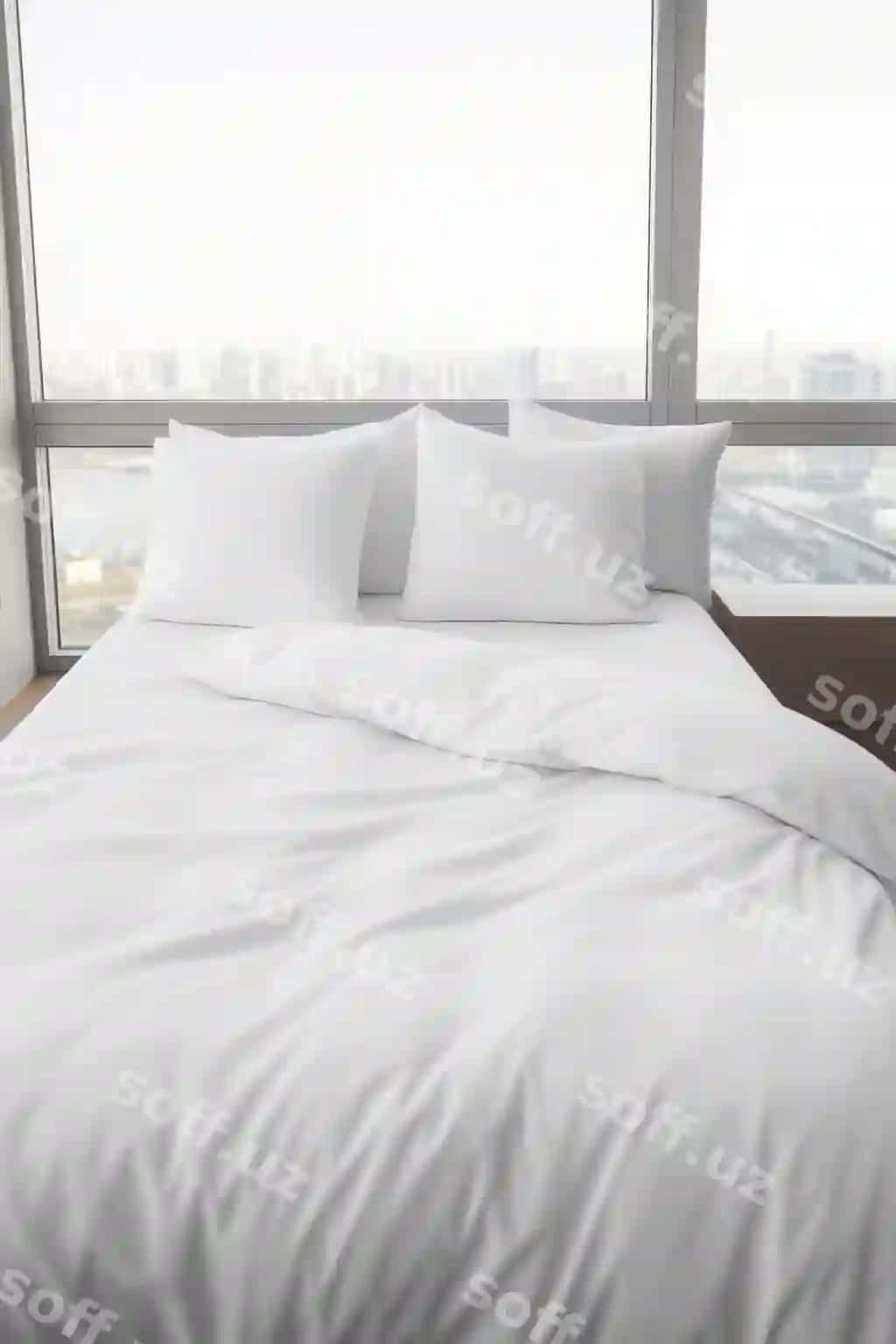 Yotoq matizi ichki namunasi | Bed linen interior mockup