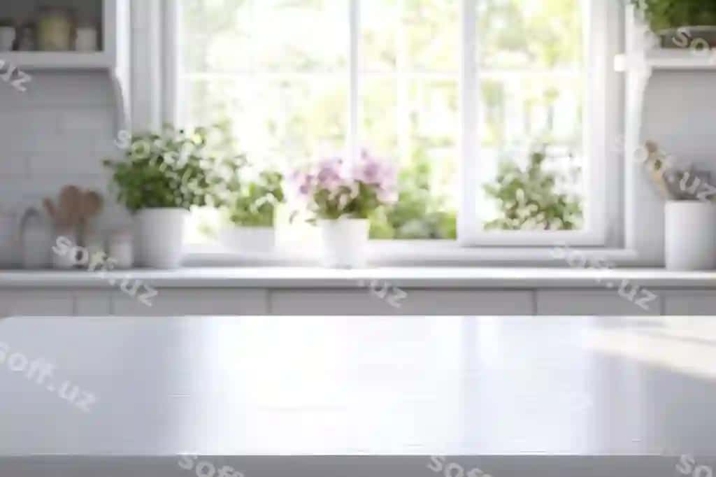 Oynali gullar uyg‘onish oynasi ular | Window with plants windowsill window them