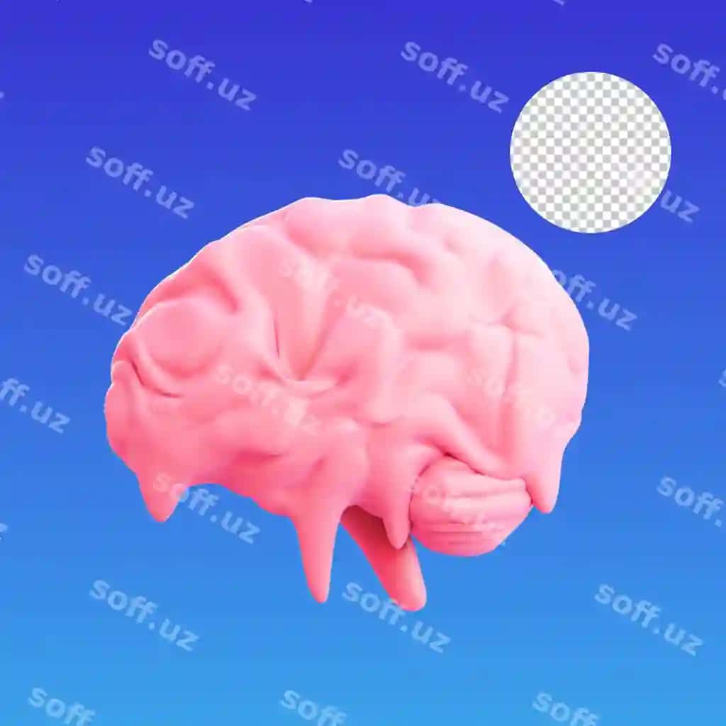 Charchagan aql 3D tasviri | Exhausted mind 3d illustration