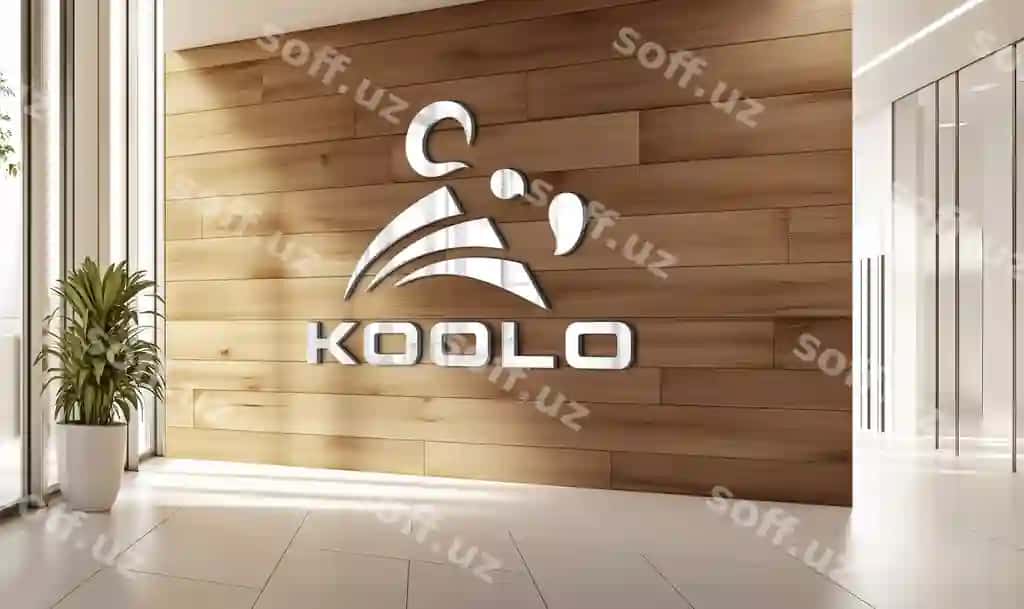 3D logo namunasi yog'ochli devor | 3d logo mockup with wooden wall