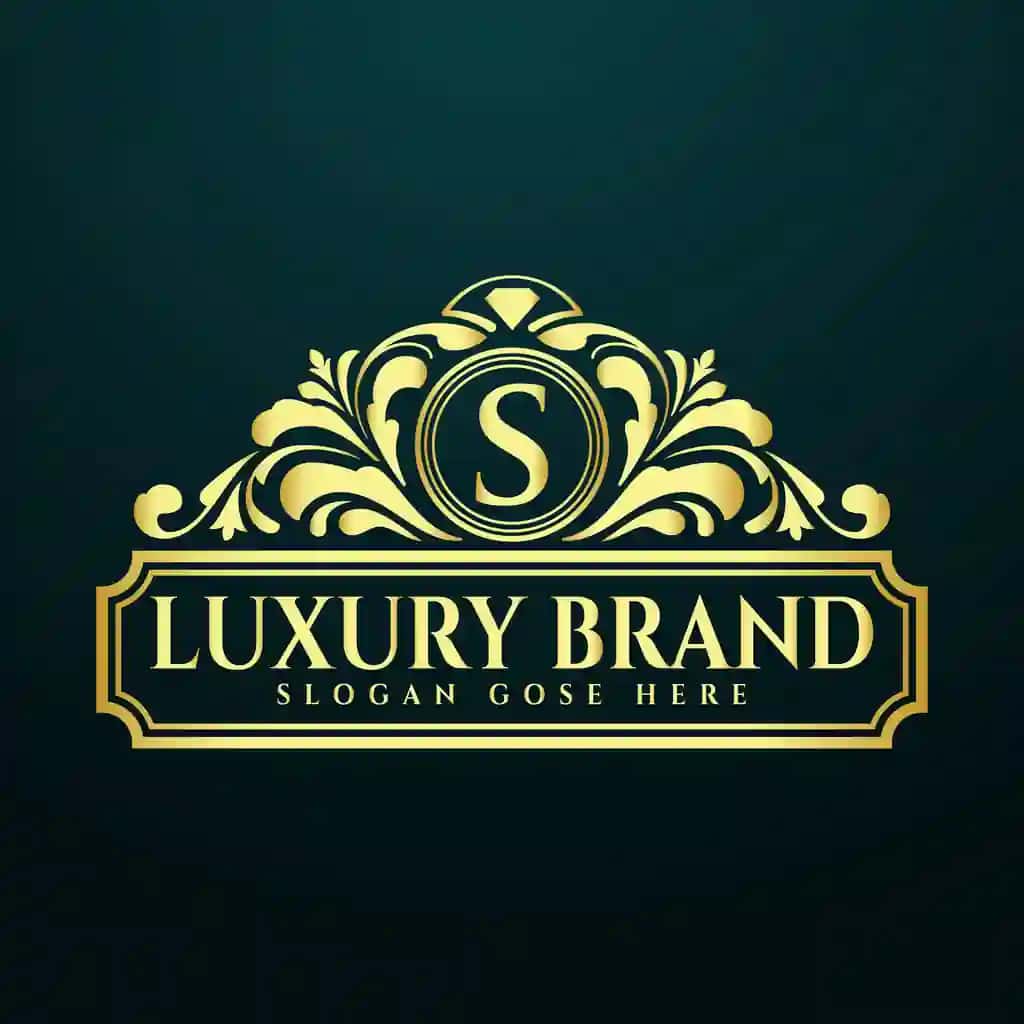 Luxury brendi dizayni hashamatli logotip dizayni kontseptsiyasi sizning qirollik brendingiz | Luxury s brand design luxury s logo design concept your royal brand