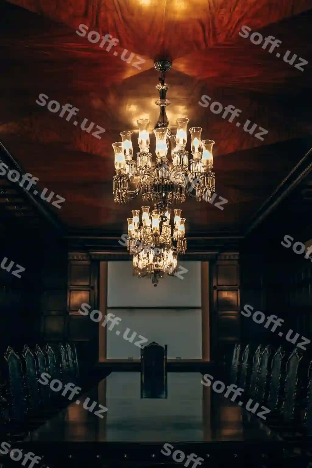 Yoritilgan qandil | Illuminated chandelier