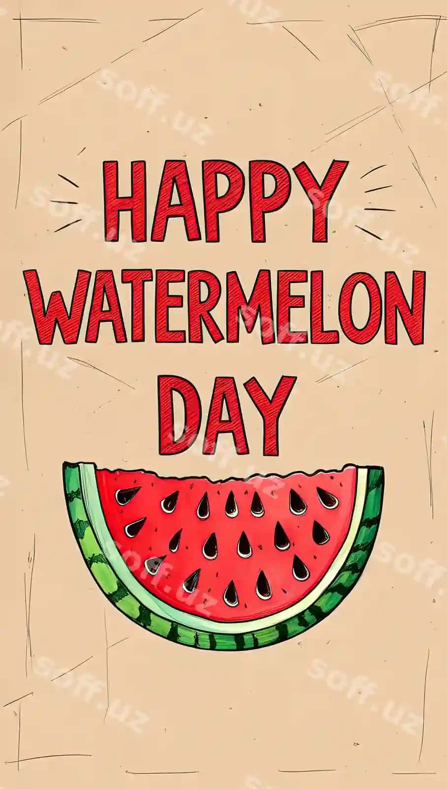 Milliy tarvuz kun | National watermelon day