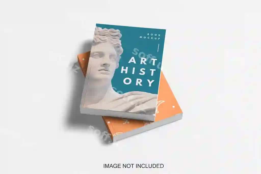 Kitob varaqi namunasi | Book cover mockup