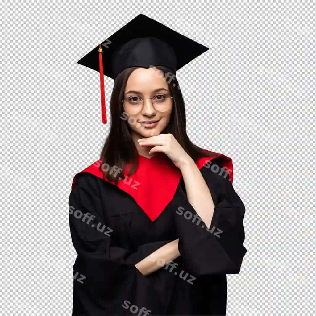 Kulrang diplomli baxtli yosh talaba | Happy young student with diploma grey