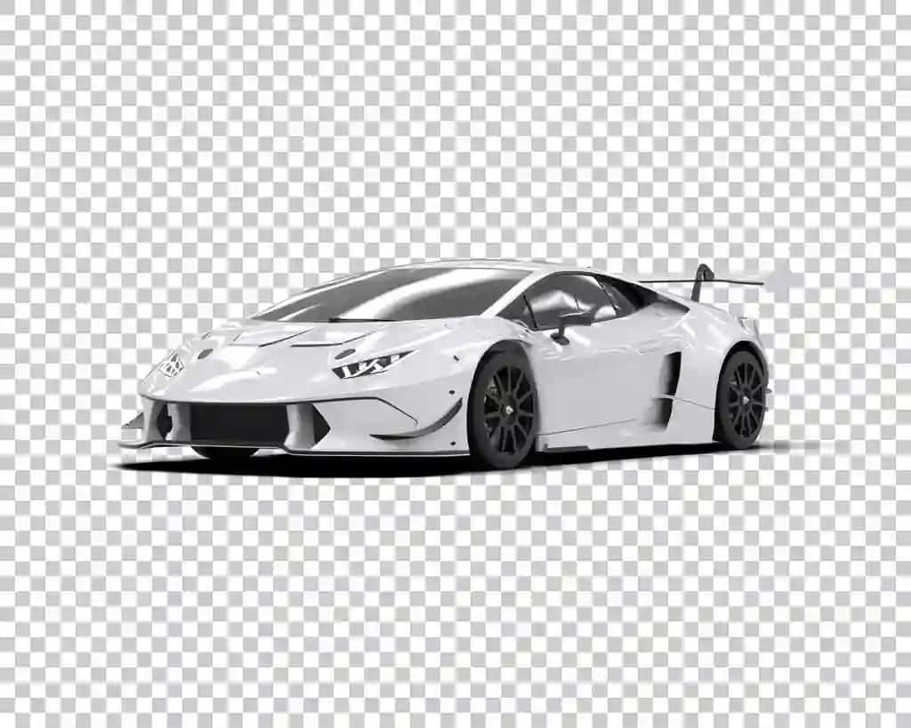 Haqiqiy sport avtomobili izolyatsiyalangan fon 3D renderlash illyustratsiyasi | Realistic sport car isolated background 3d rendering illustration