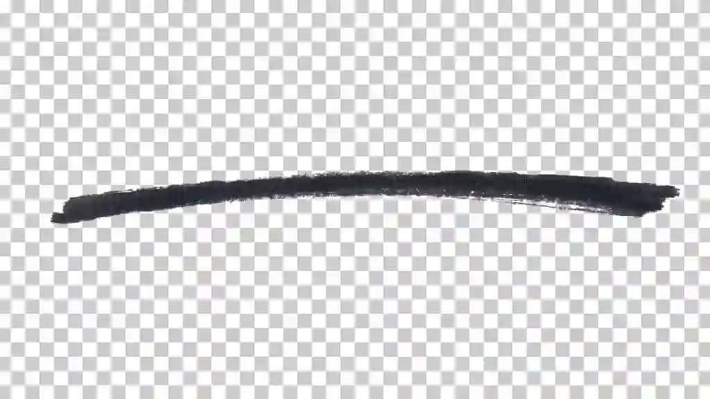 Png qora qo'lda chizilgan marker qalam zarbasi chizig'i shaffof fon | Png black hand drawn marker pen stroke line transparent background