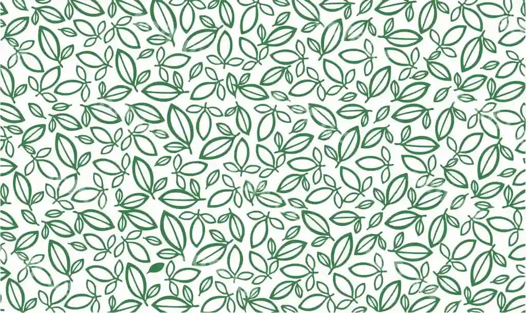 Yashil varaq naqshi bosmasi choy varaq motivi naqshli varaq orqa fonda | Green leaf pattern print tea leaf motif pattern leaf background