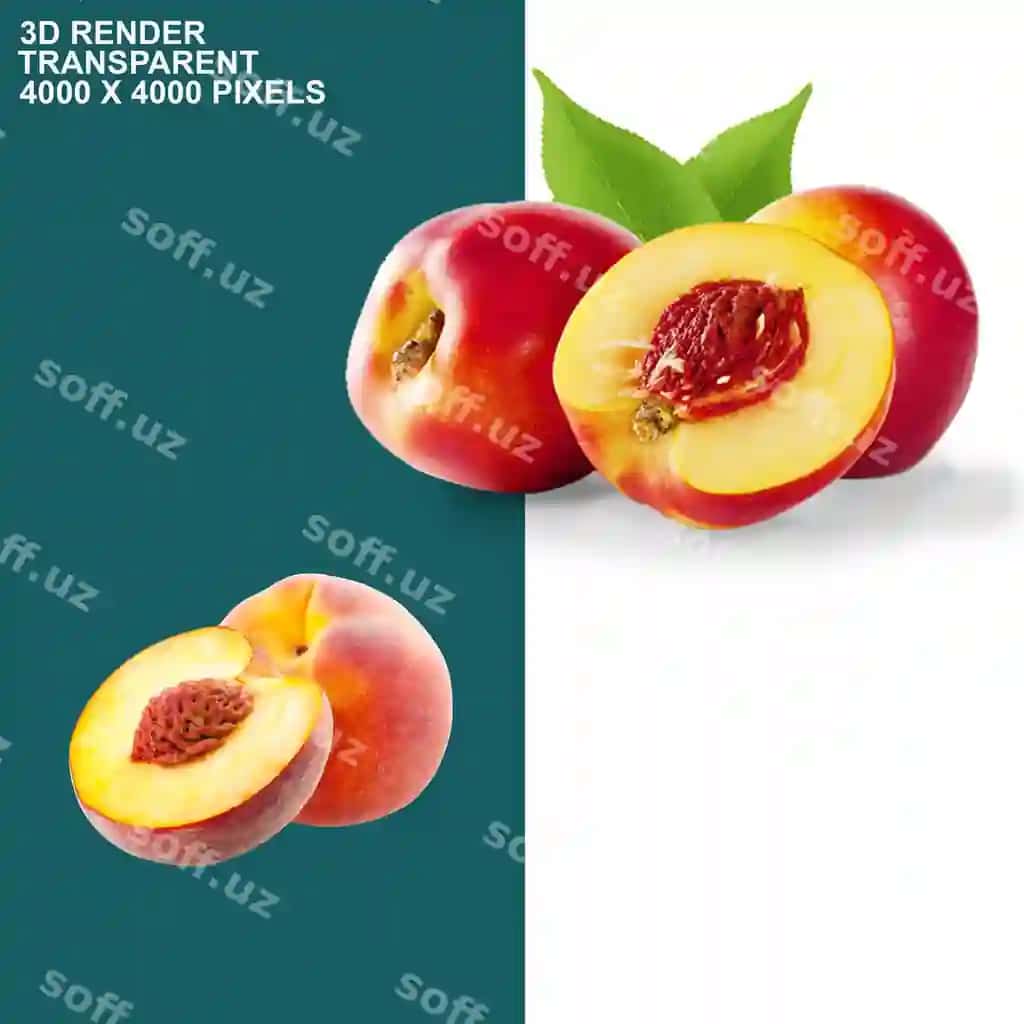 O'rik meva suvi shaffof orqa fon | Peach fruit juice transparent background