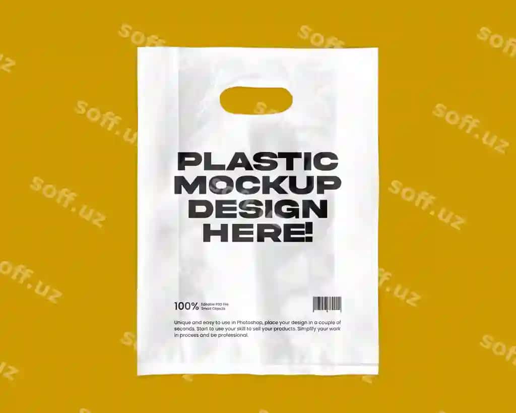 Yakka plastik xozma sumka | Plastic grocery bag single