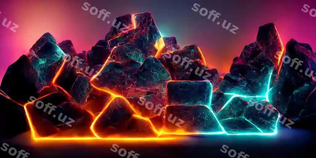 Rangli rasm so'z kub bilan yuradi | Colorful image rocks with word cube it