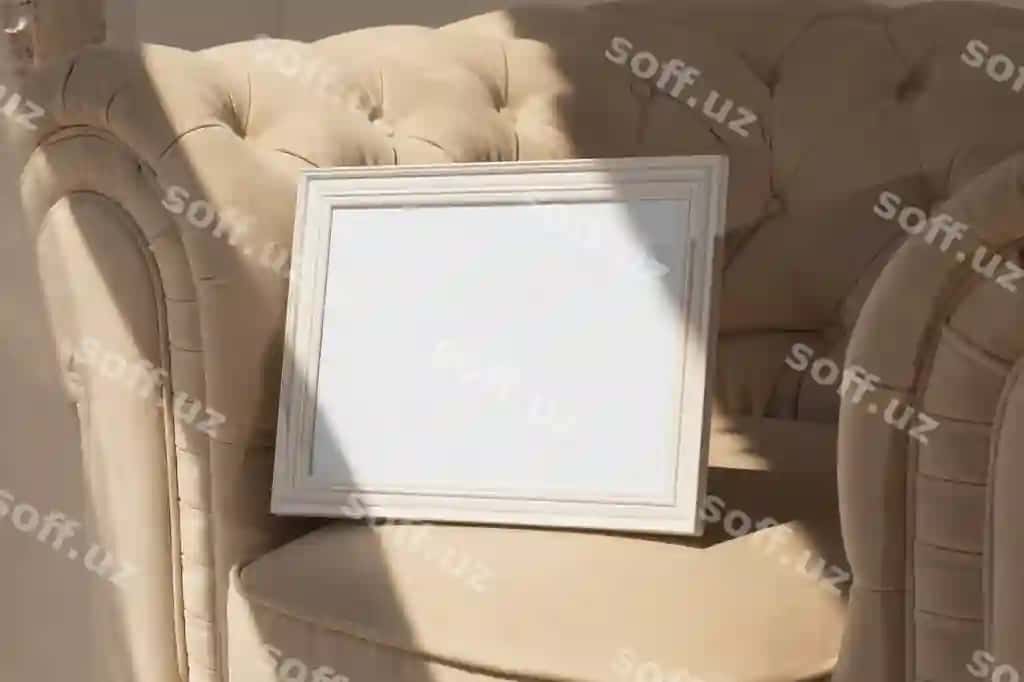 Yaqin ramka namuna stul | Close up frame mockup chair