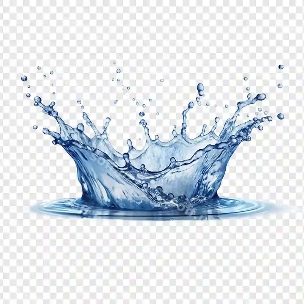 Joziblik splash ko'k suv tahrimi | Captivating splash blue water crown