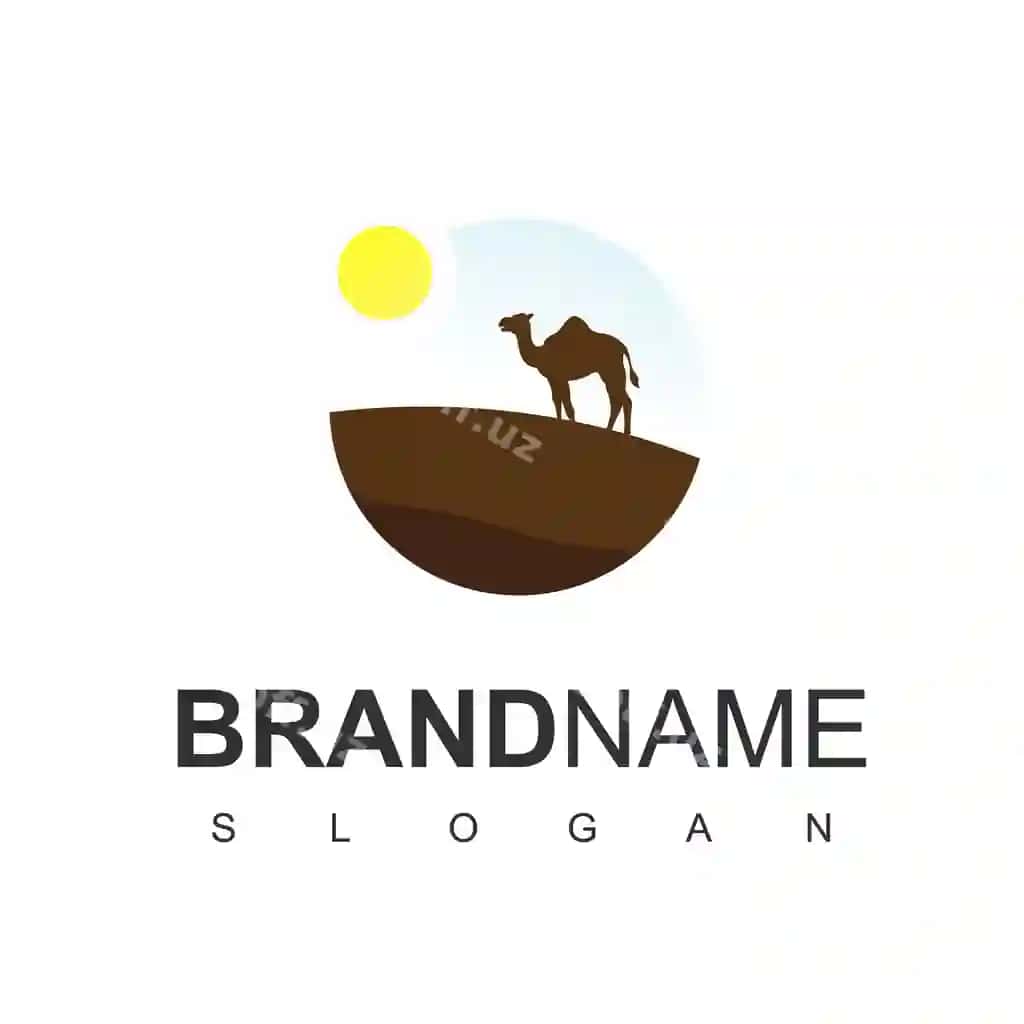 Sahra logo dizayn ilhomi | Desert logo design inspiration