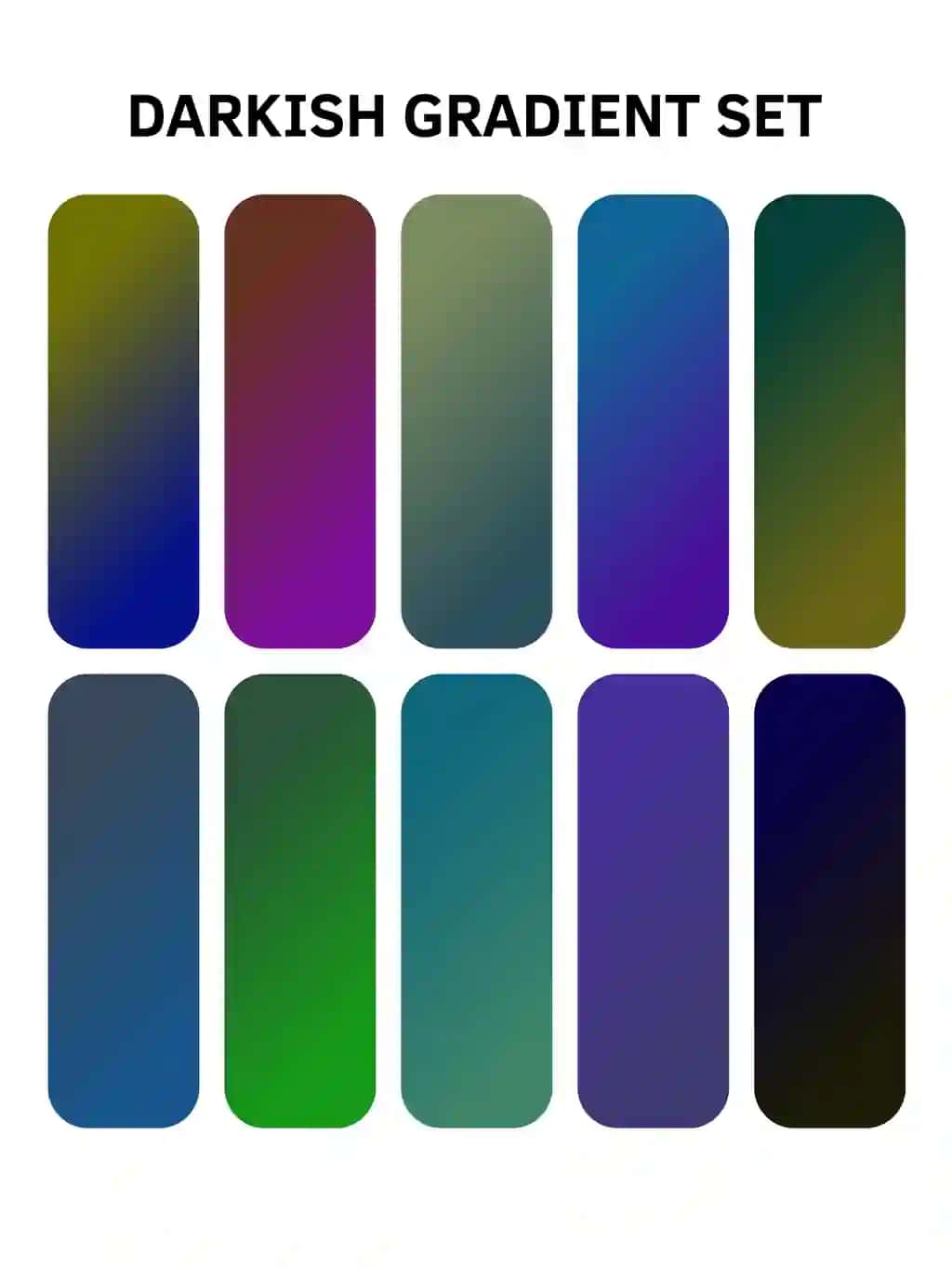 Turli xil rangdagi ko'k yashil ko'k rangli seriyali ko'p rangli kvadratlar | Series multicolored squares with different colors blue green blue