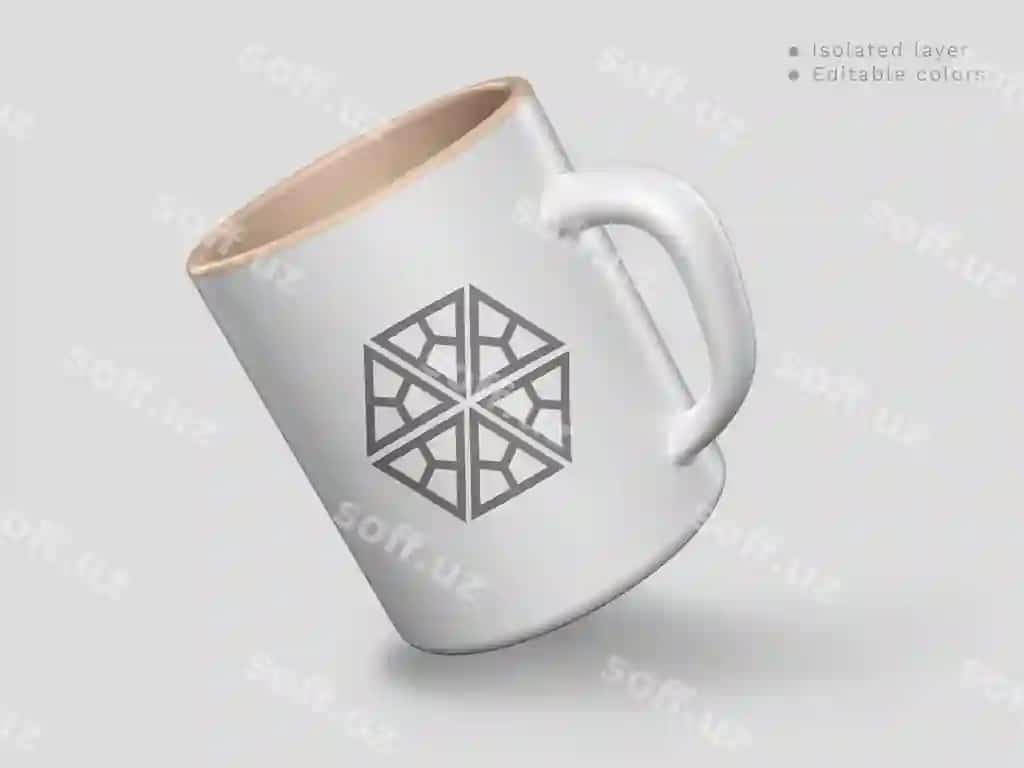Zamonaviy choyon namunasi | Modern mug mockup