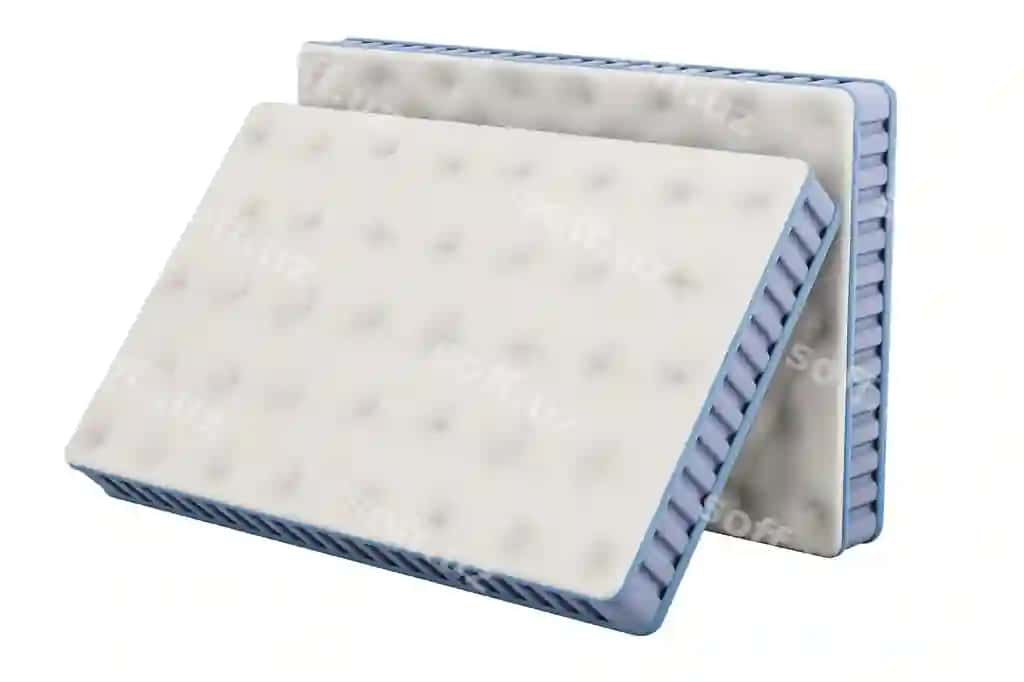 Oq matraslar 3D render ajraltirilgan shaffof orqa fonda | White mattresses 3d rendering isolated transparent background