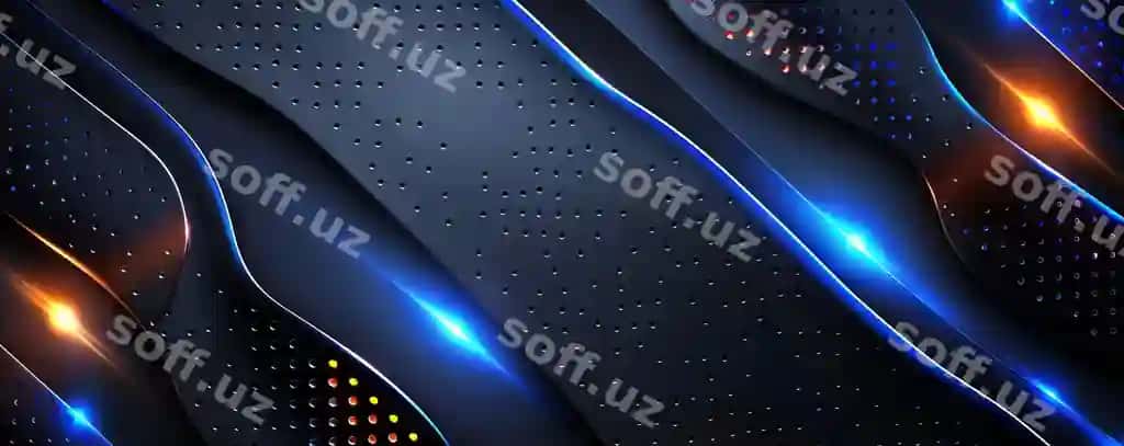 Boylik premium sleek qora ko'k abstrakt fon geometrik shakllarni namoyish etadi li | Luxurious premium sleek black blue abstract background showcases geometric shapes li 2