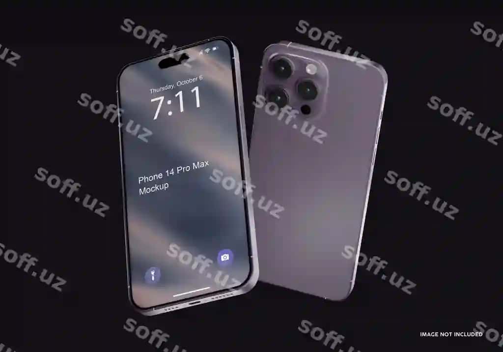 Phone 14 pro max modeli | Phone 14 pro max mockup