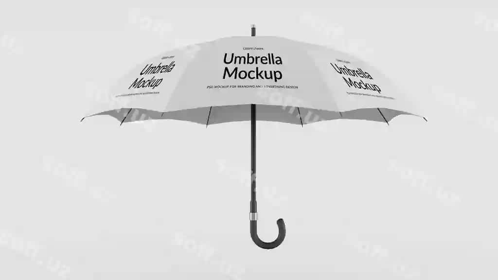 Ochiq soyabon mockup | Open umbrella mockup