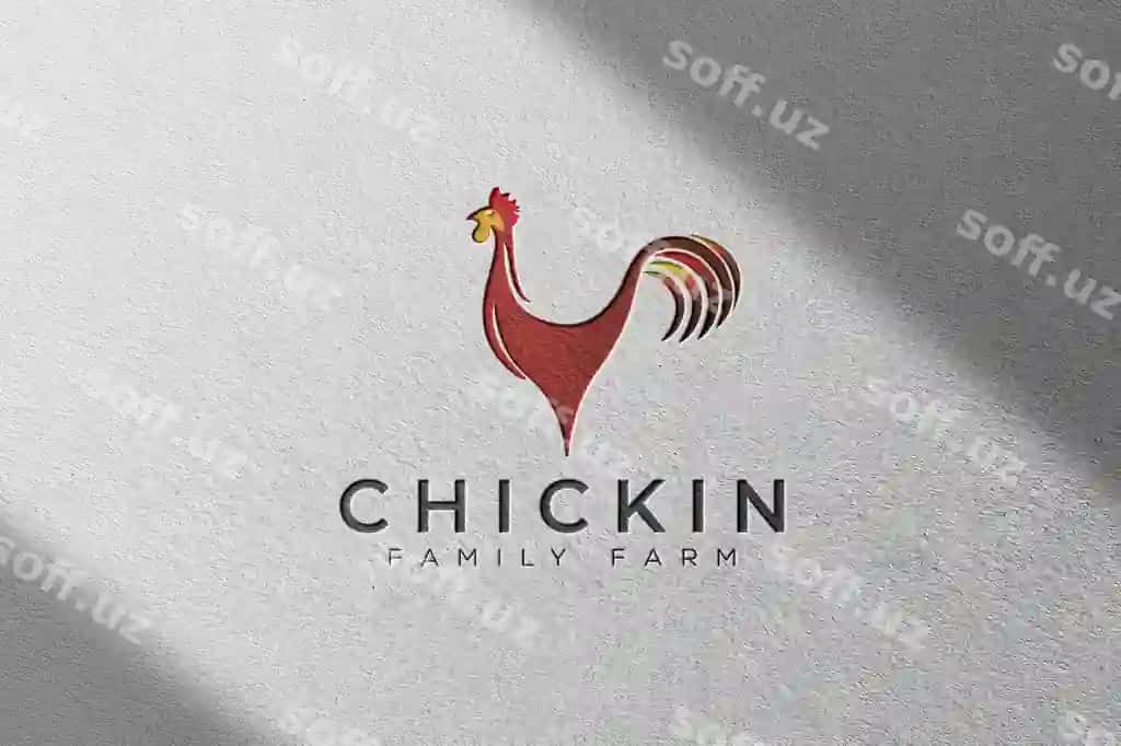 Joylangan varaqdagi logotip mockup soya qatlami bilan | Punched paper logo mockup with shadow overlay