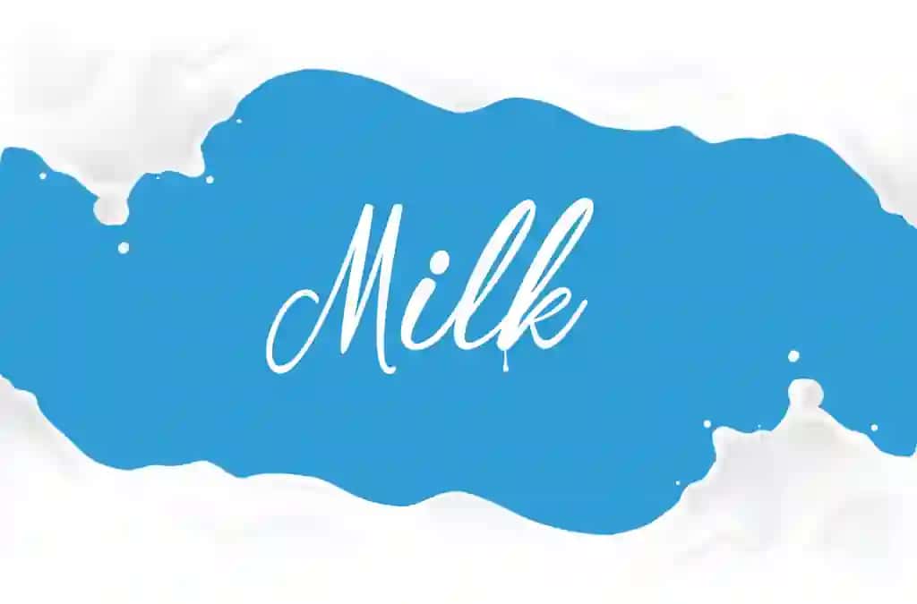 Sut chayqalishi tasviri | Milk splash illustration