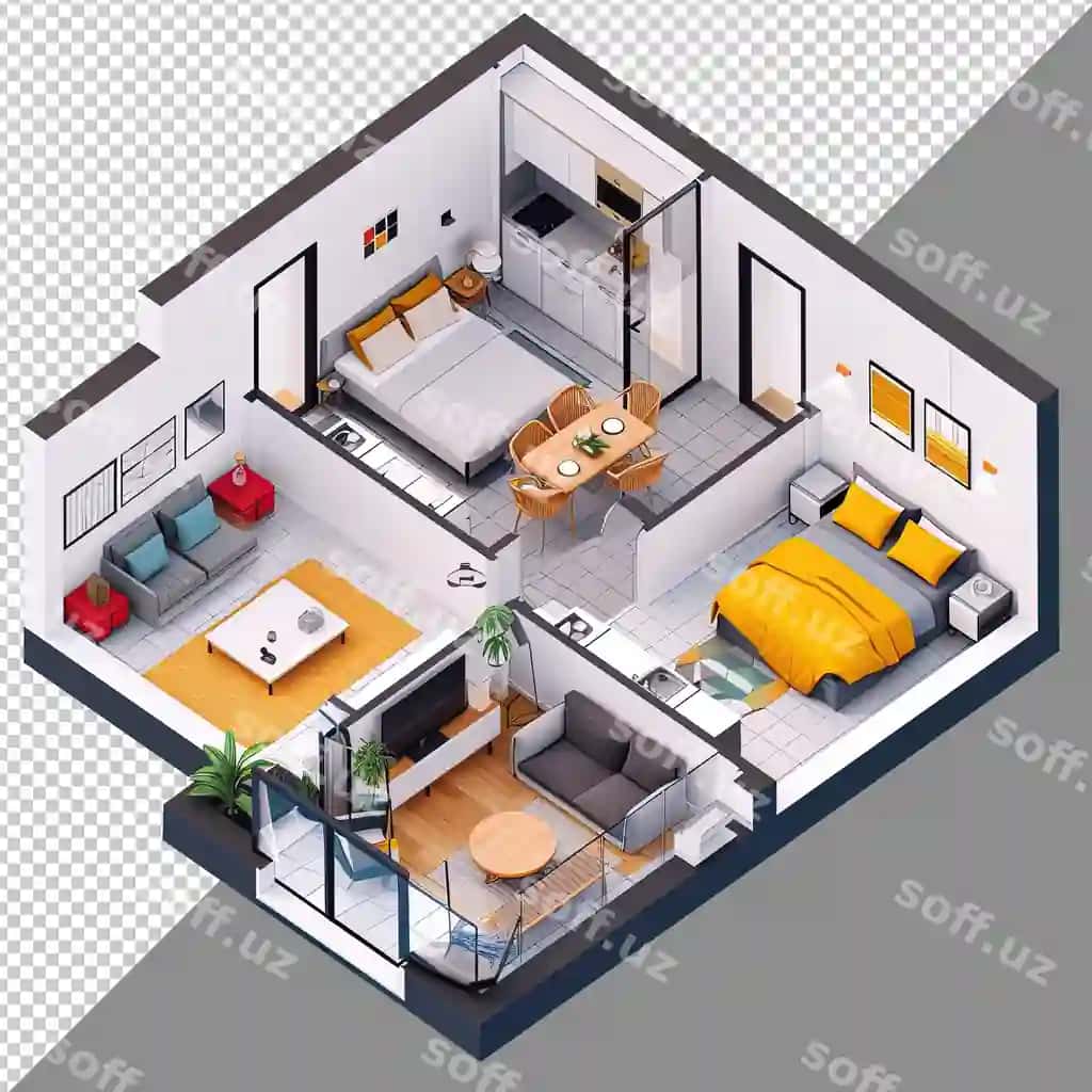 Izometric ichki kvartira vektor illustratsiyasi zamonaviy komplekt hammom | Isometric interior apartment vector illustration modern set bathroom