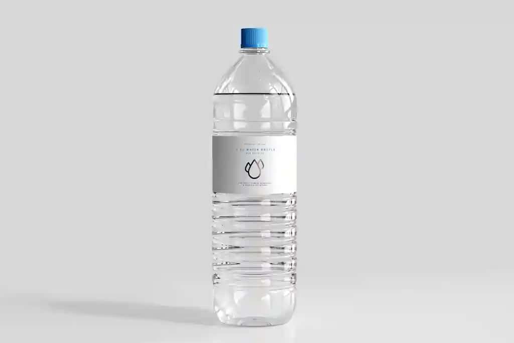 Toza suv shishasining maketi | Fresh water bottle mockup