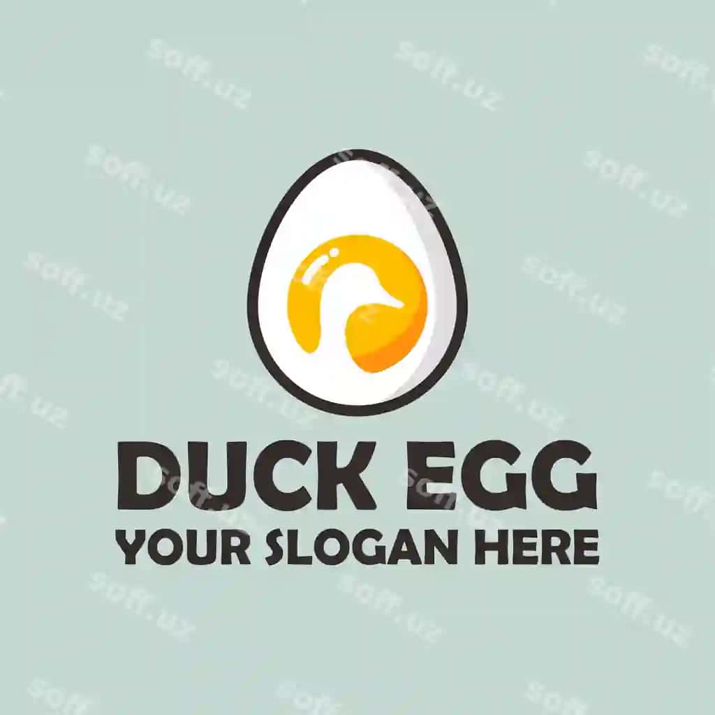 Ordek logo dizayn kontseptsiyasi | Duck logo design concept 2