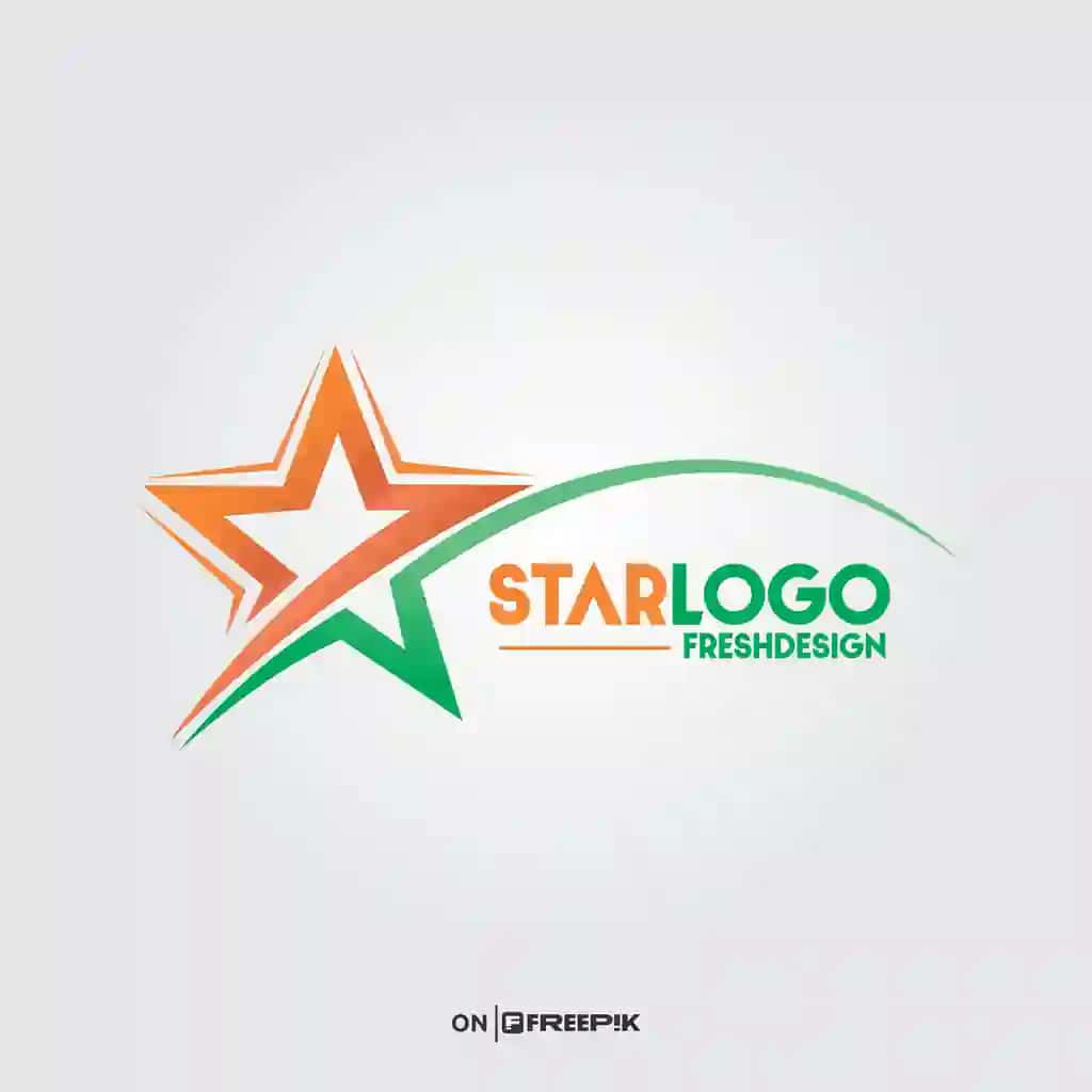 Star lite yangi yashil yulduz logotipi yulduz ranchosi | Star lite fresh green star logo star ranch