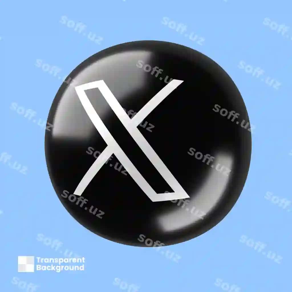 X 3d logotipi | X 3d logo