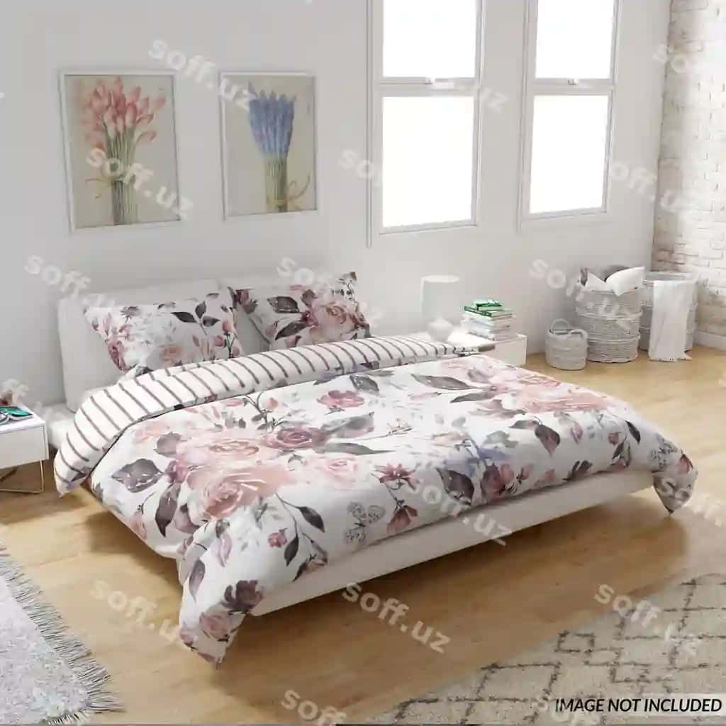 Yotoq to'plami namunasi | Bedding set mockup