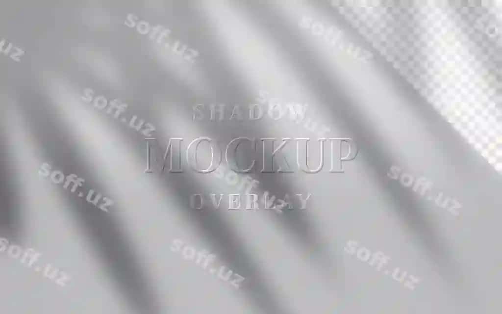 Haqiqiy soya qoplamasi kabartmalı matn effekti logotipi devor qog'ozi teksturasi | Realistic shadow overlay embossed text effect logo wall paper texture