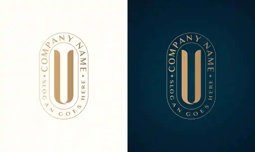 Mavhum premium hashamatli korporativ identifikatsiya oqlangan v harfi logotipi | Abstract premium luxury corporate identity elegant letter v logo