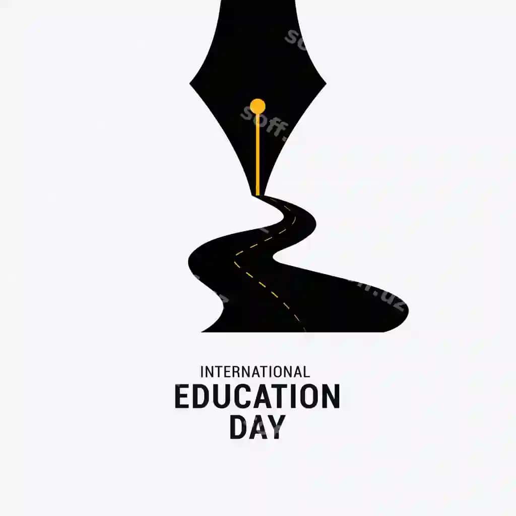 Xalqaro kundan ta'lim tushunchasi Xalqaro ta'lim kuni | International day education concept international education day