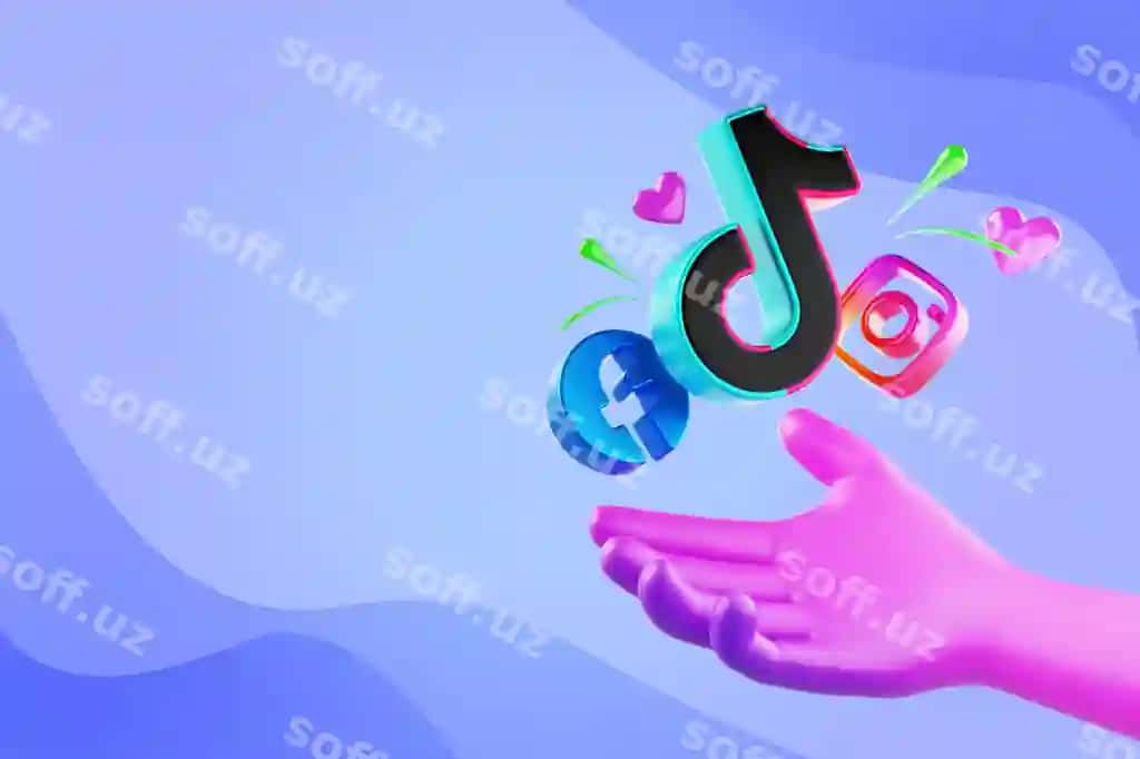 3d render qilingan qollar ijtimoiy media foni | 3d rendering hands social media background