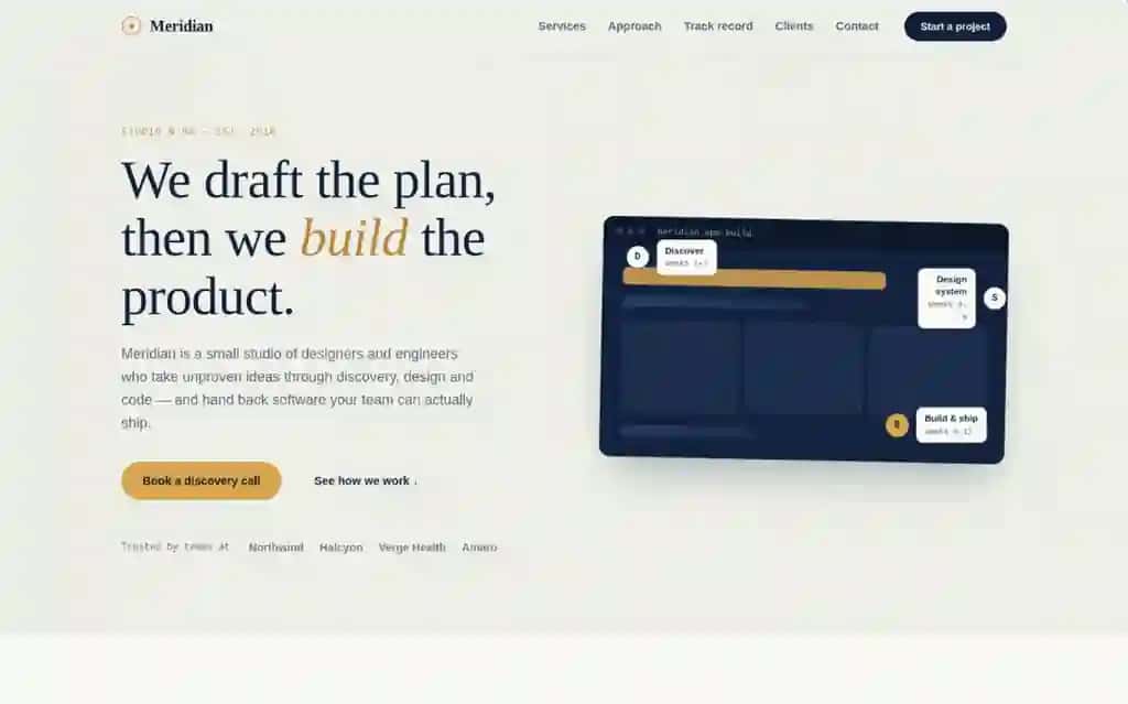 Modern Business Landing Page – HTML & CSS