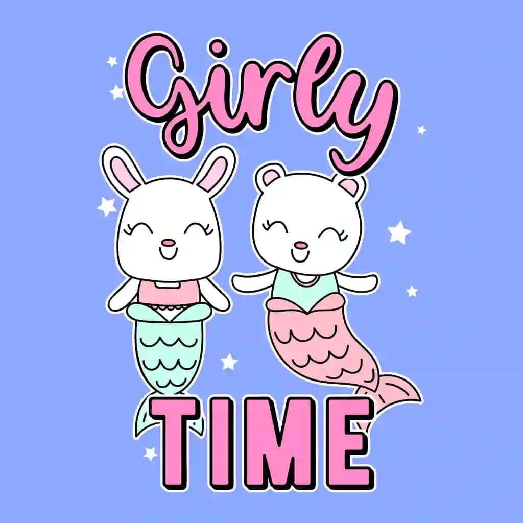 Hayvon suv parilari bilan qizcha vaqt | Girly time with animal mermaids