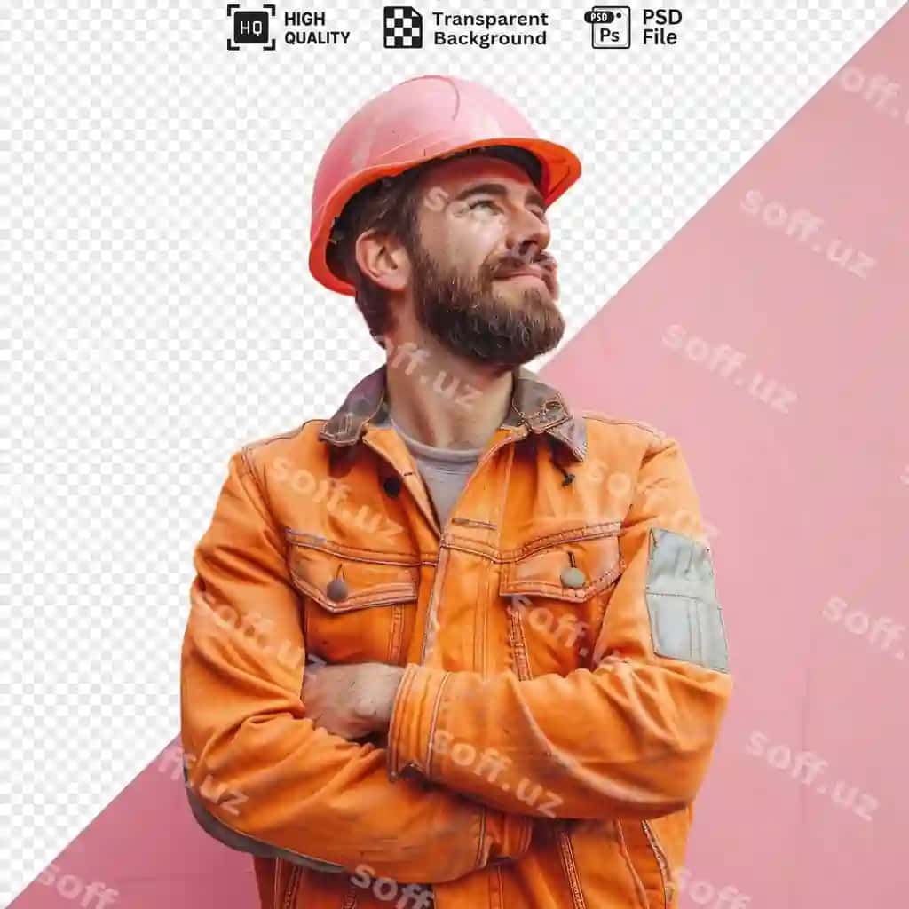 Psd shaffof orqa fondagi chiroyli gulchi hursand erkak portret | Psd transparent background portrait gorgeous smiling pleased male 2