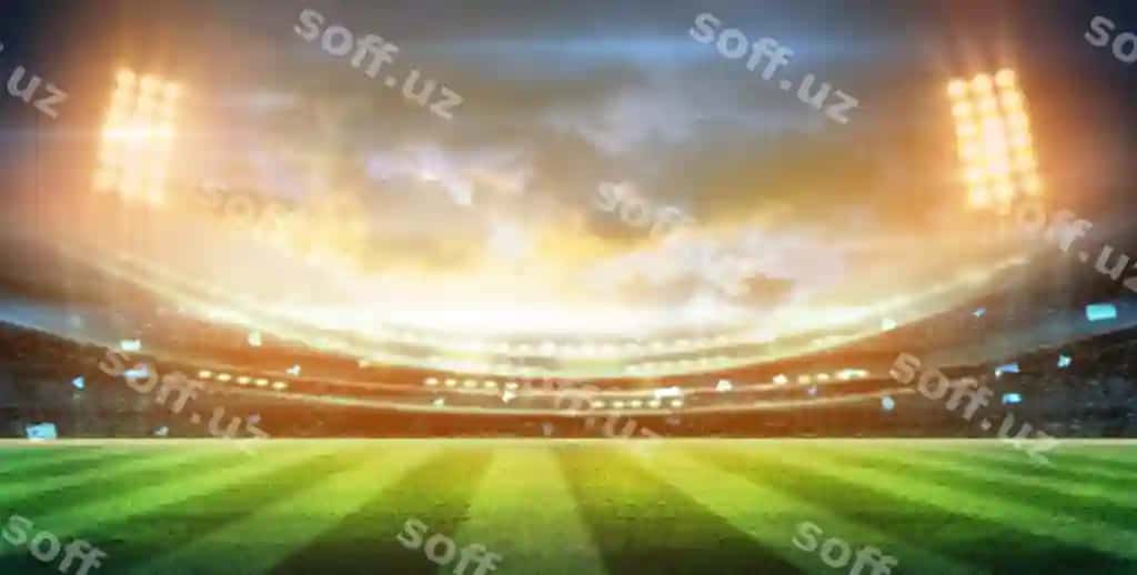 Chiroqlar tungi stadion 3d render | Lights night stadium 3d render