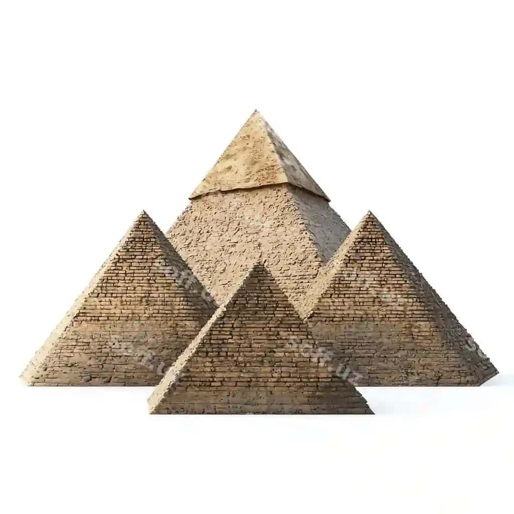 Piramida so'zi bilan tosh yasagan piramida | Pyramid made stone with word pyramid it
