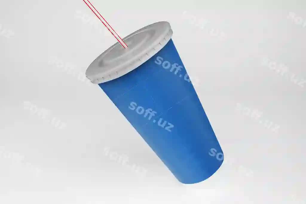 Fast food stakan namunasi | Fast food cup mockup