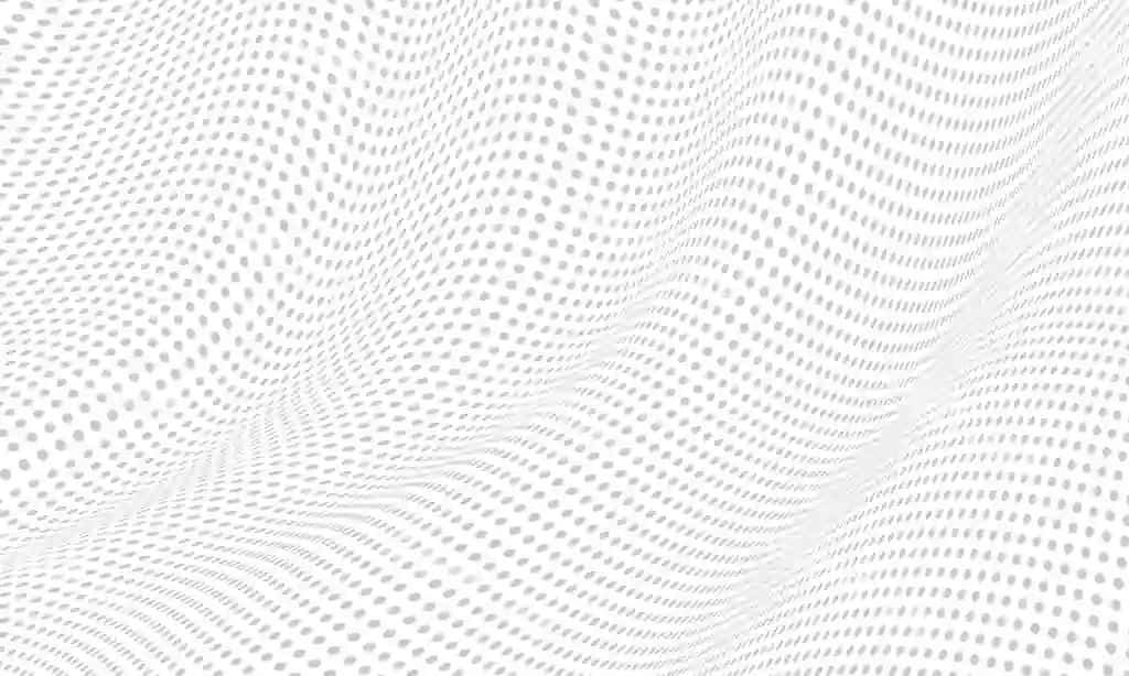 Abstrakt kulrang doira nuqtalar dalga naqsh oq dizayn zamonaviy texnologiya | Abstract grey circle dots wave pattern white design modern technology