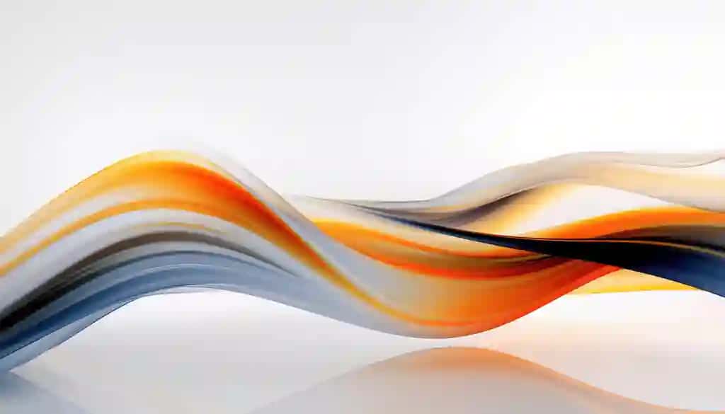 To'lqinli chiziqlar shaklidagi mavhum biznes dizayni fon rasmi | Abstract business design background with wavy lines shapes