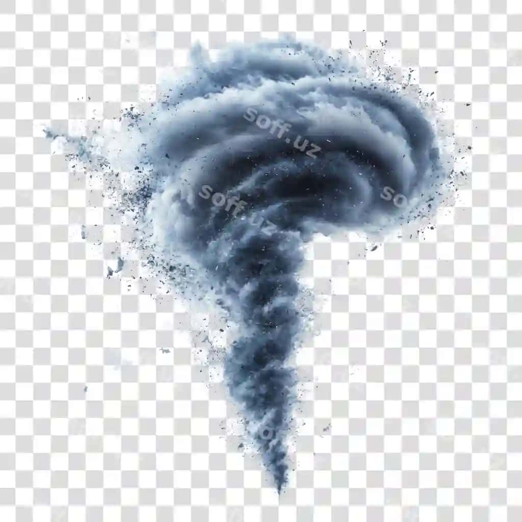 Png dinamik aylanma tornad shamoli san'at asari | Png dynamic swirling tornado storm artwork