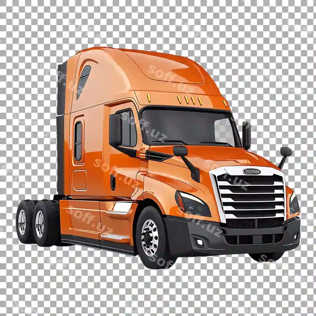 Png Freightliner Cascadia yuk avtomobili shaffof fonda | Png freightliner cascadia truck against transparent background