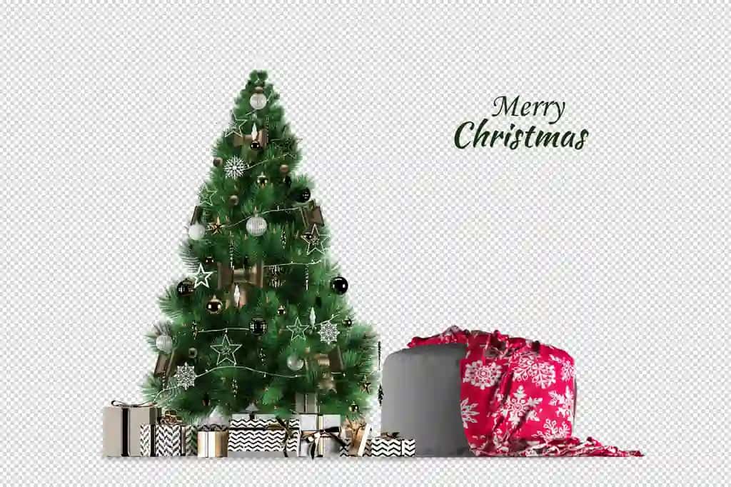 Rojdestvo daraxti kreslo 3d renderlangan | Christmas tree armchair 3d rendered
